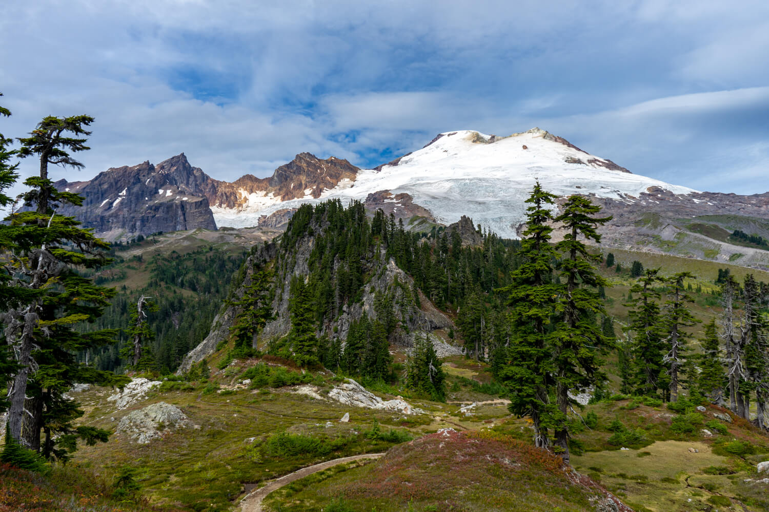 Mount Baker από το Trail Park Butte