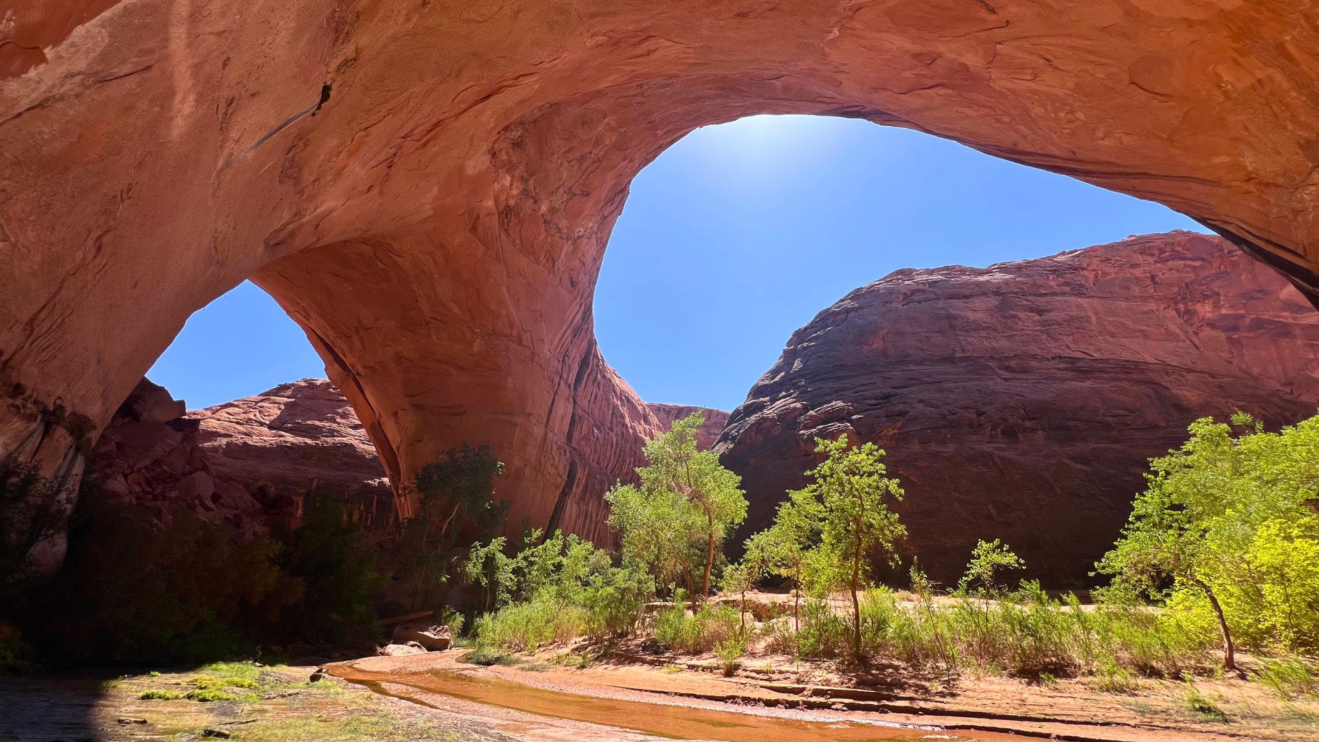 Jacob Hamblin Arch, Coyote Gulch στη Γιούτα