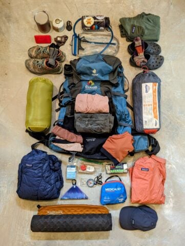 Υπαίθρια εργαλεία για backpacking