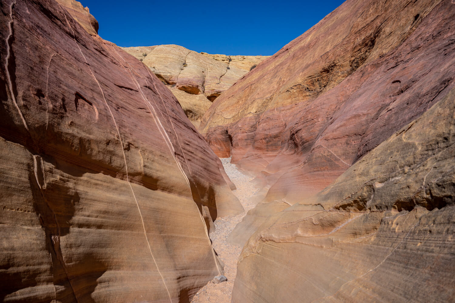 Pink Canyon aka Pastel Canyon στην κοιλάδα της φωτιάς